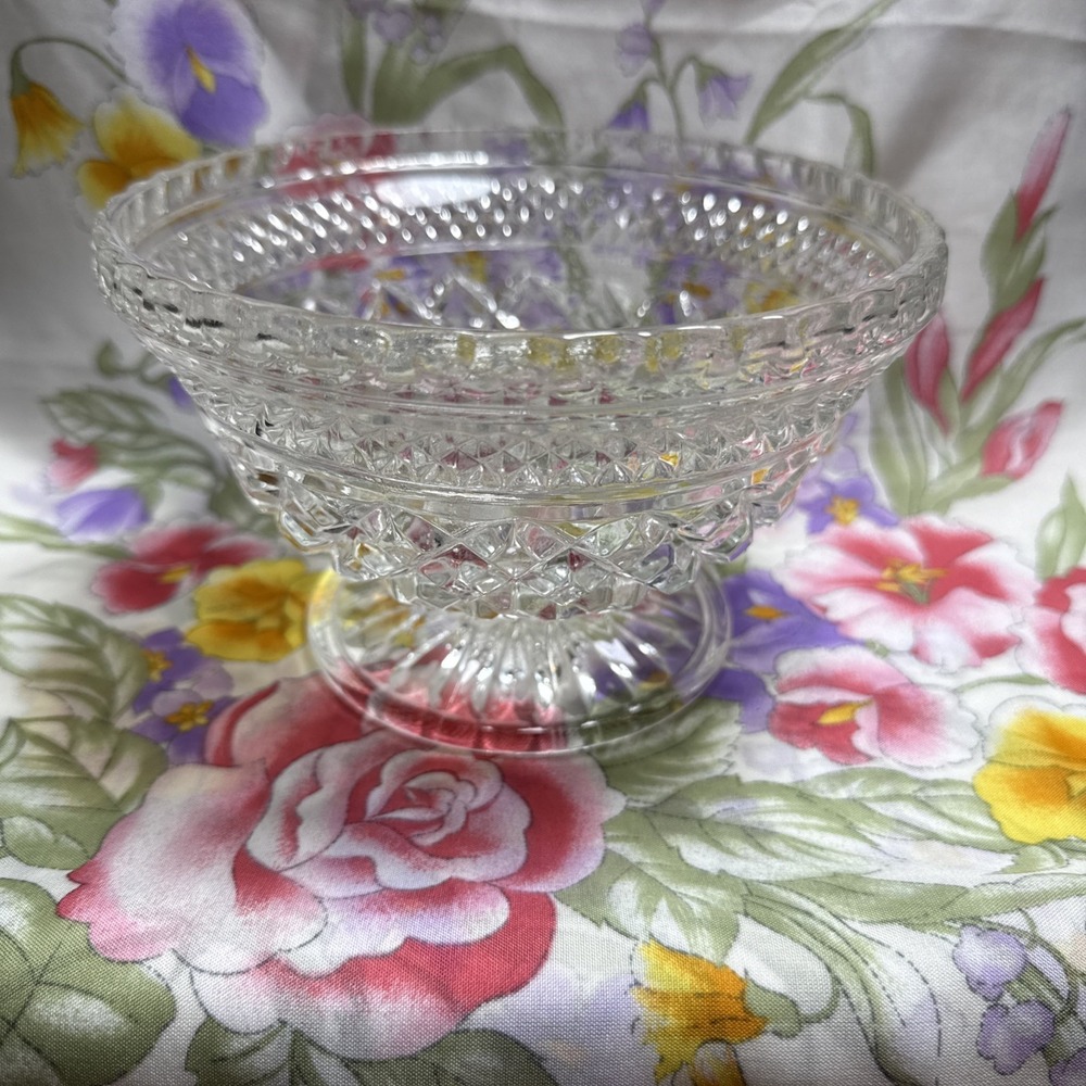 Vintage Anchor Hocking Wexford‎ Candy Dish